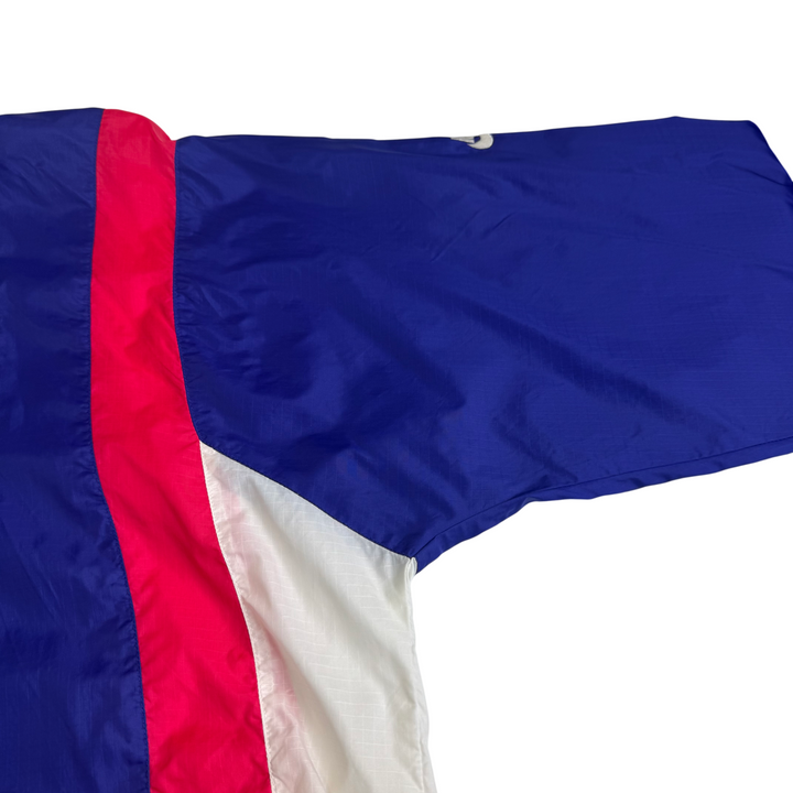 Vintage Nike 90's Full-Zip Track Jacket Blue Red