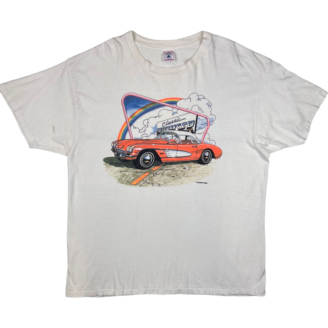 Delta Classic Cruiser Single Stitch T-shirt White
