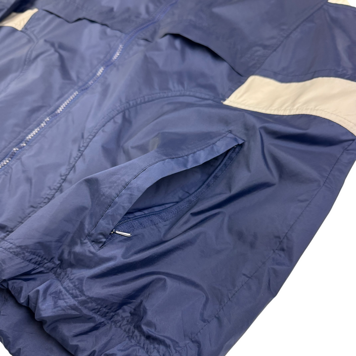 Vintage Nike 90's Premier Full-Zip Track Jacket Navy