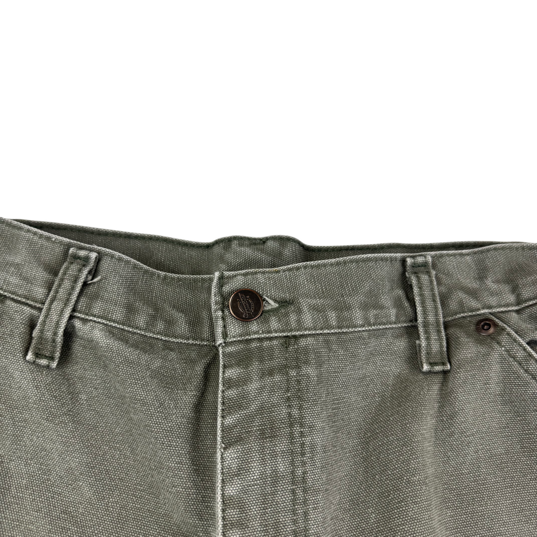 Dickies Workwear Carpenter Trousers Green