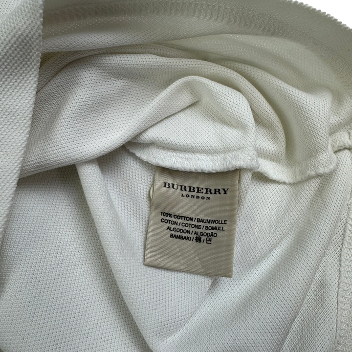 Burberry London Polo Shirt White