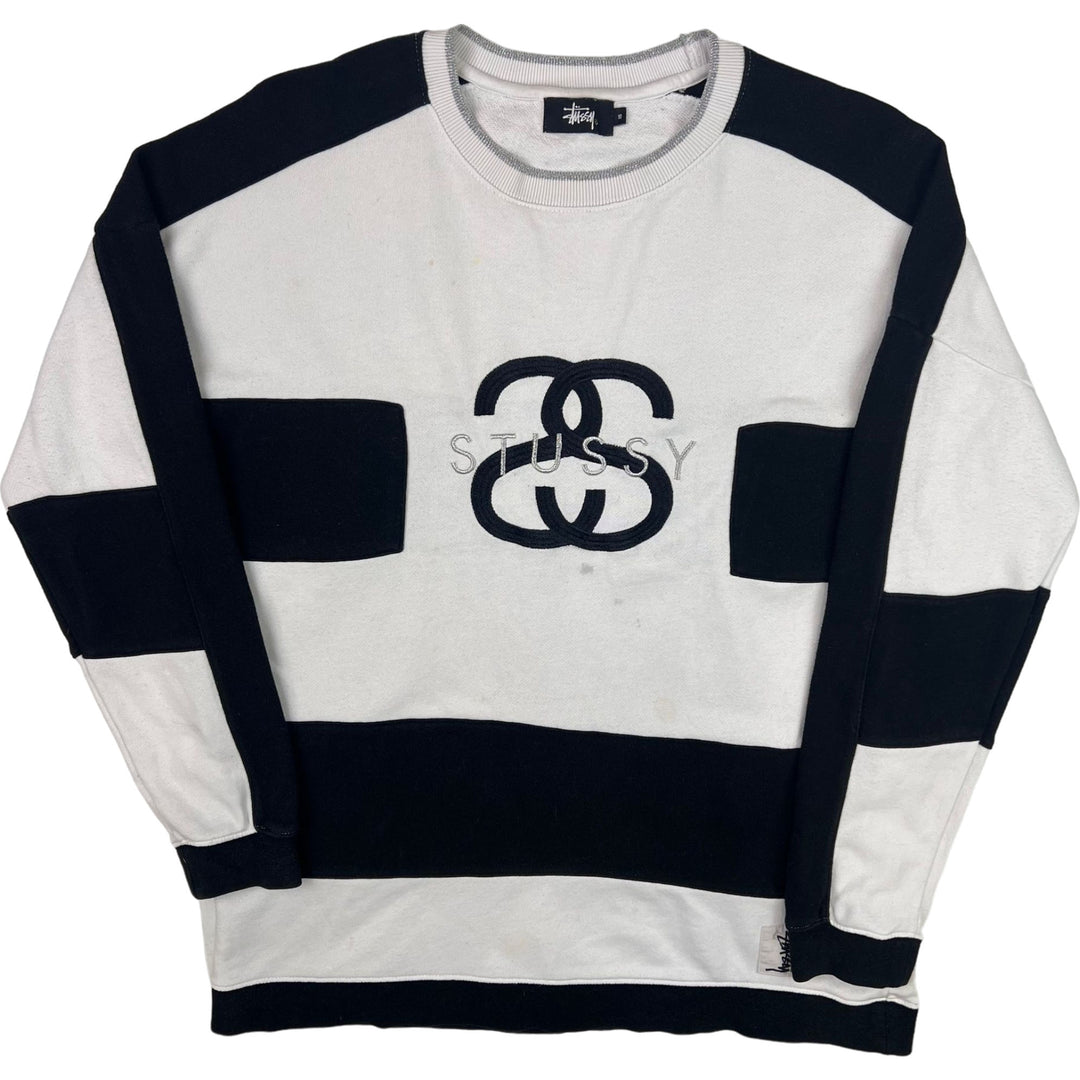 Stussy International Double S Sweatshirt White Black