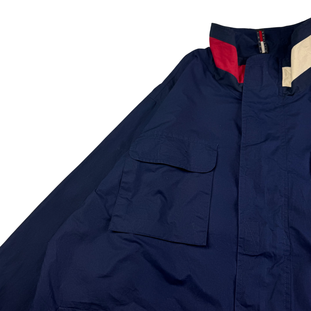 Tommy Hilfiger 90's Nautical Sailing Outdoor Jacket Navy