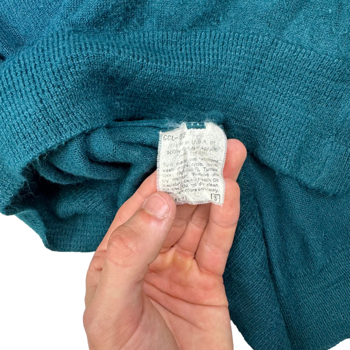 Christian Dior Monsieur V-Neck Knit Sweater Green