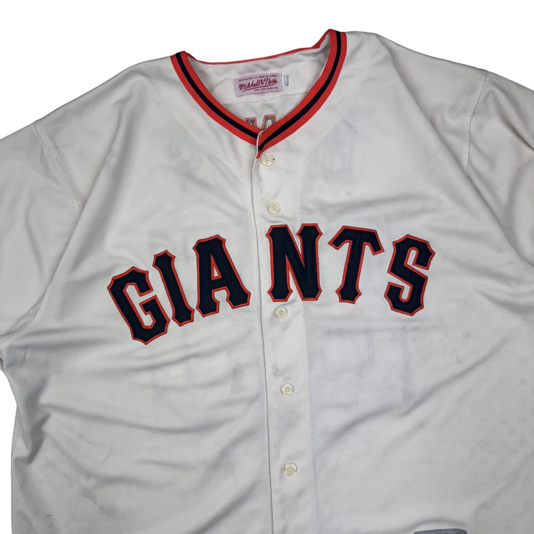 Vintage San Francisco Giants 1990 "Bonds 25" Mitchell & Ness Baseball Jersey Rare