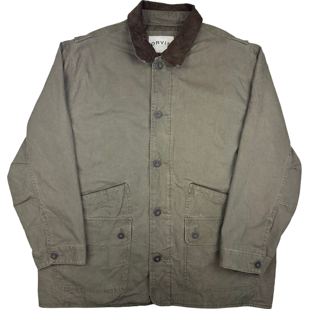 Orvis Olive Jacket Vintage Orvis Jacket Coat Green Olive Corduroy