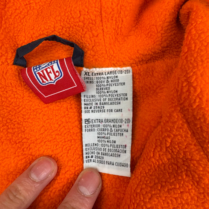 NFL Chicago Bears Full-Zip Hooded Jacket Navy