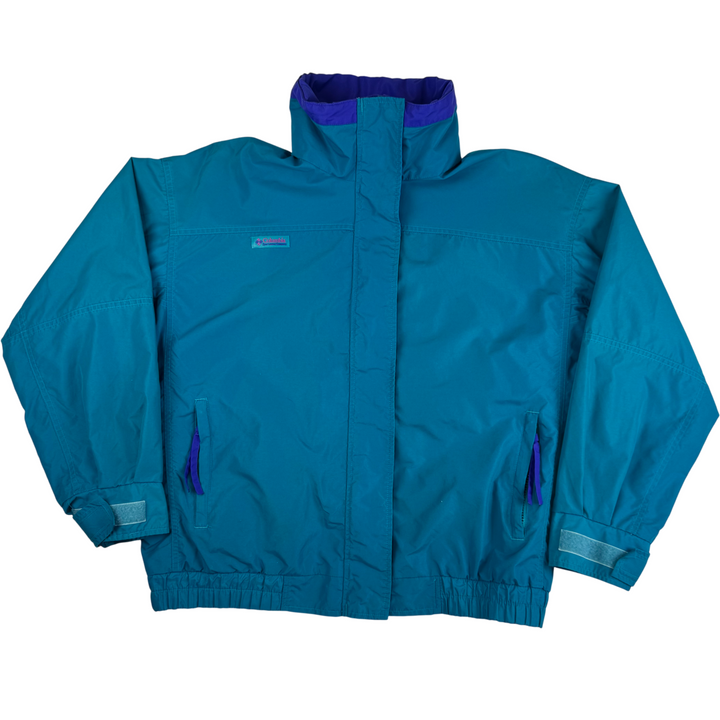 Vintage 90's Columbia Bugaboo Full-Zip Jacket Teal Blue