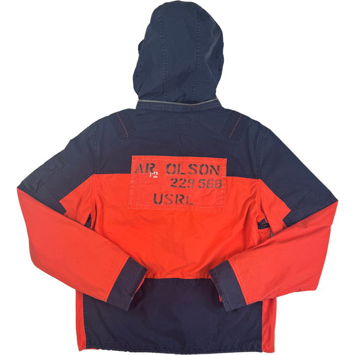 Vintage Polo Ralph Lauren  1st US-RL Reconnaissance Company Navy Orange