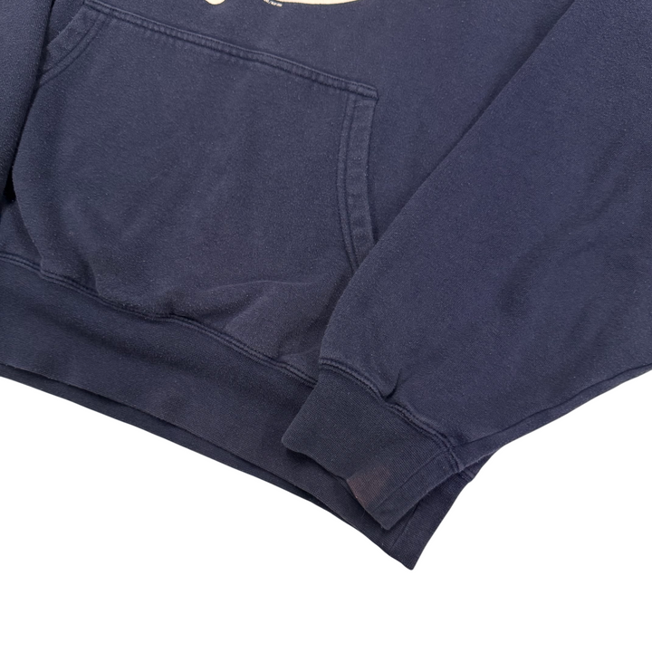 Nike 00s New York Yankees MLB Center Swoosh Pullover Hoodie Navy