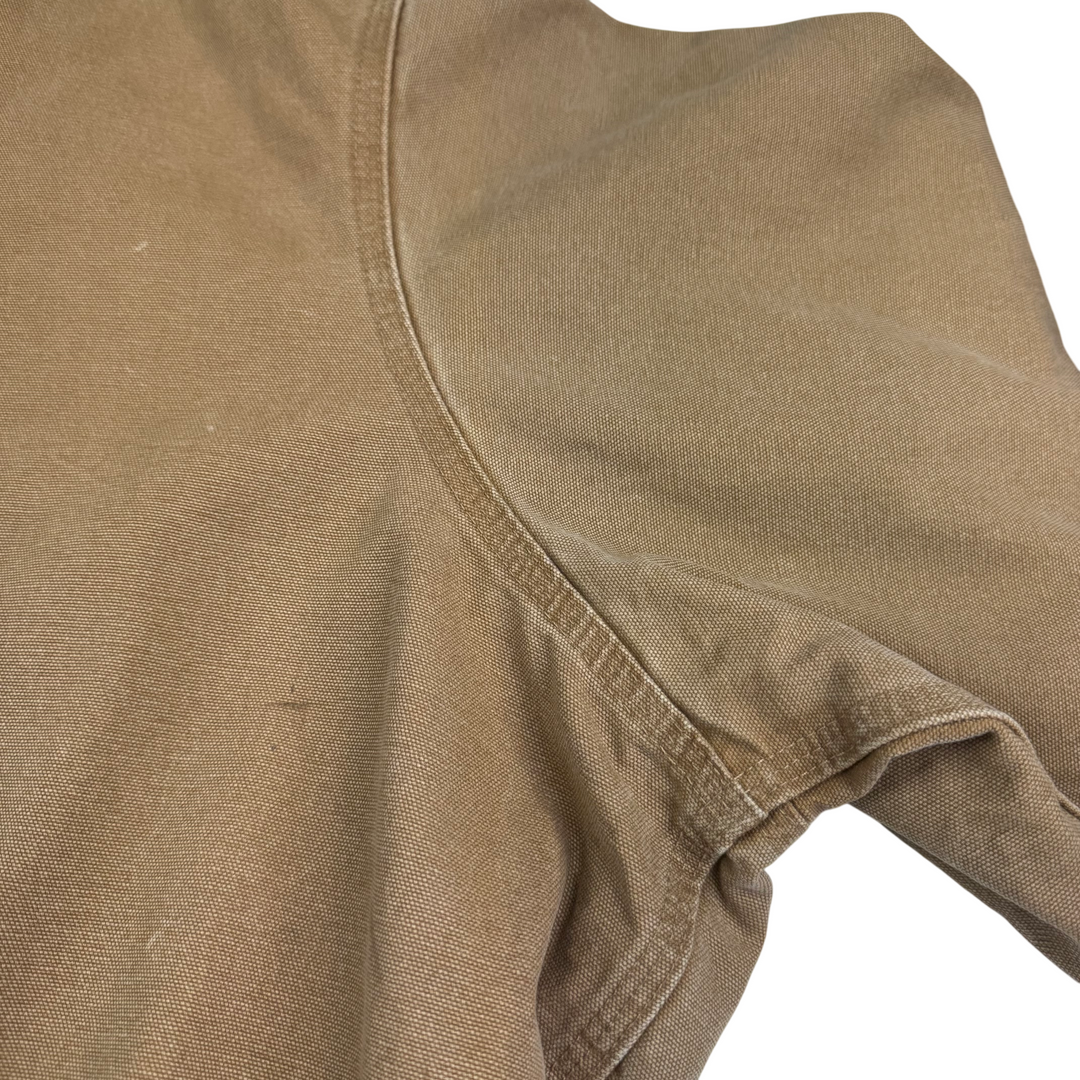 Carhartt Active Full-Zip Workwear Hooded Jacket Brown J28 CML