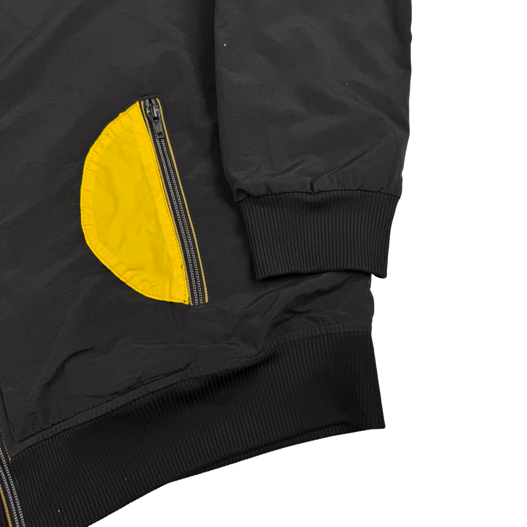Carhartt Relay Full-Zip Harrington Jacket Black Yellow