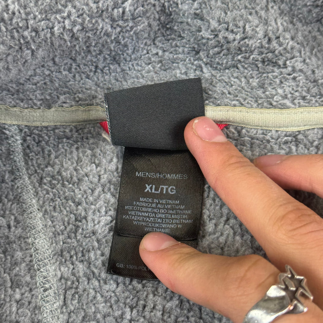 The North Face Full-Zip Fleece Jacket Grey