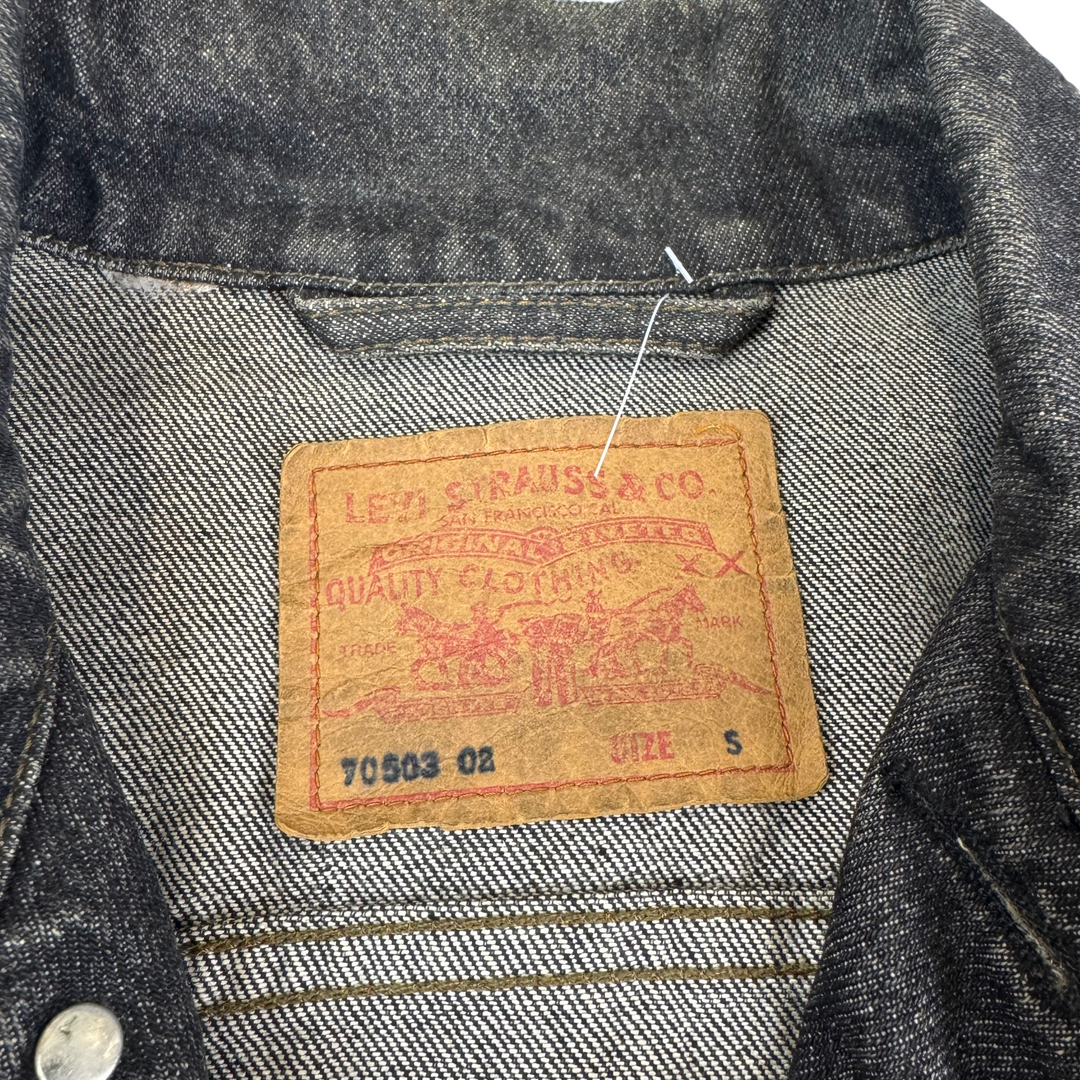 Levi's Trucker Denim Jacket Black 70503
