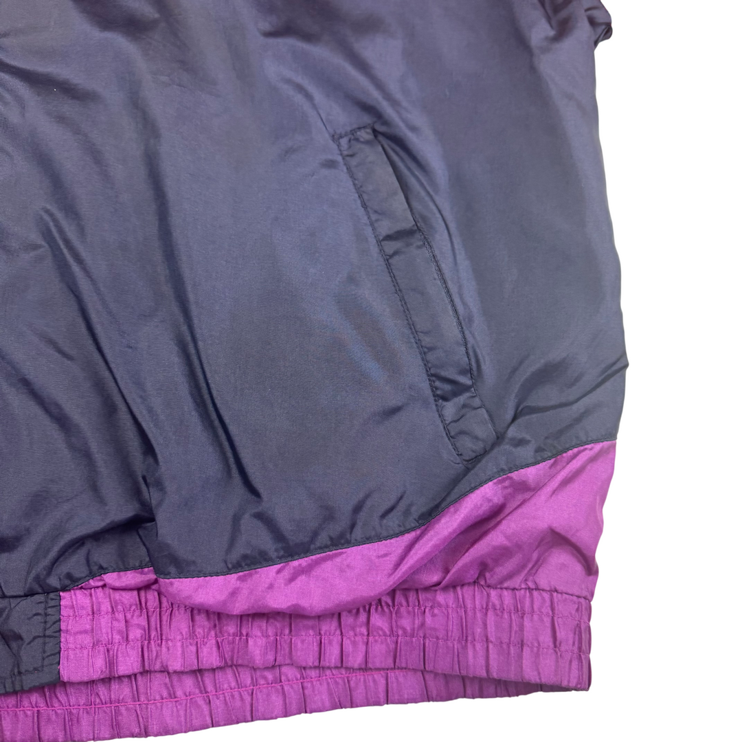 Vintage Nike 90's Sports Classic Full-Zip Track Jacket Purple