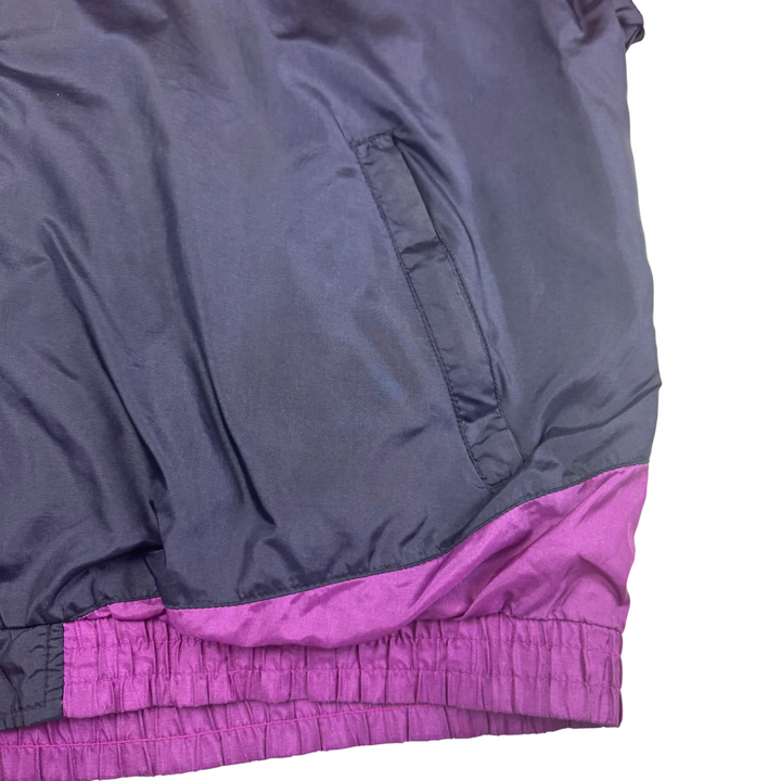 Vintage Nike 90's Sports Classic Full-Zip Track Jacket Purple