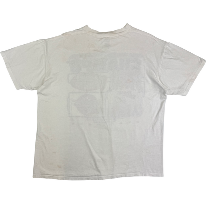 Vintage Utah Jazz 1998 NBA Finals Champs Graphic T-shirt White