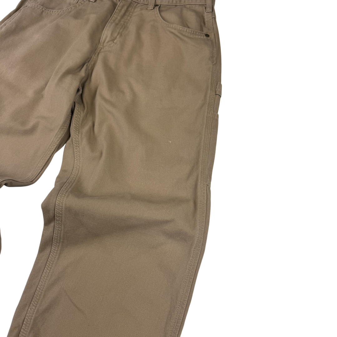 Carhartt Loose Fit Workwear Carpenter Trousers Beige