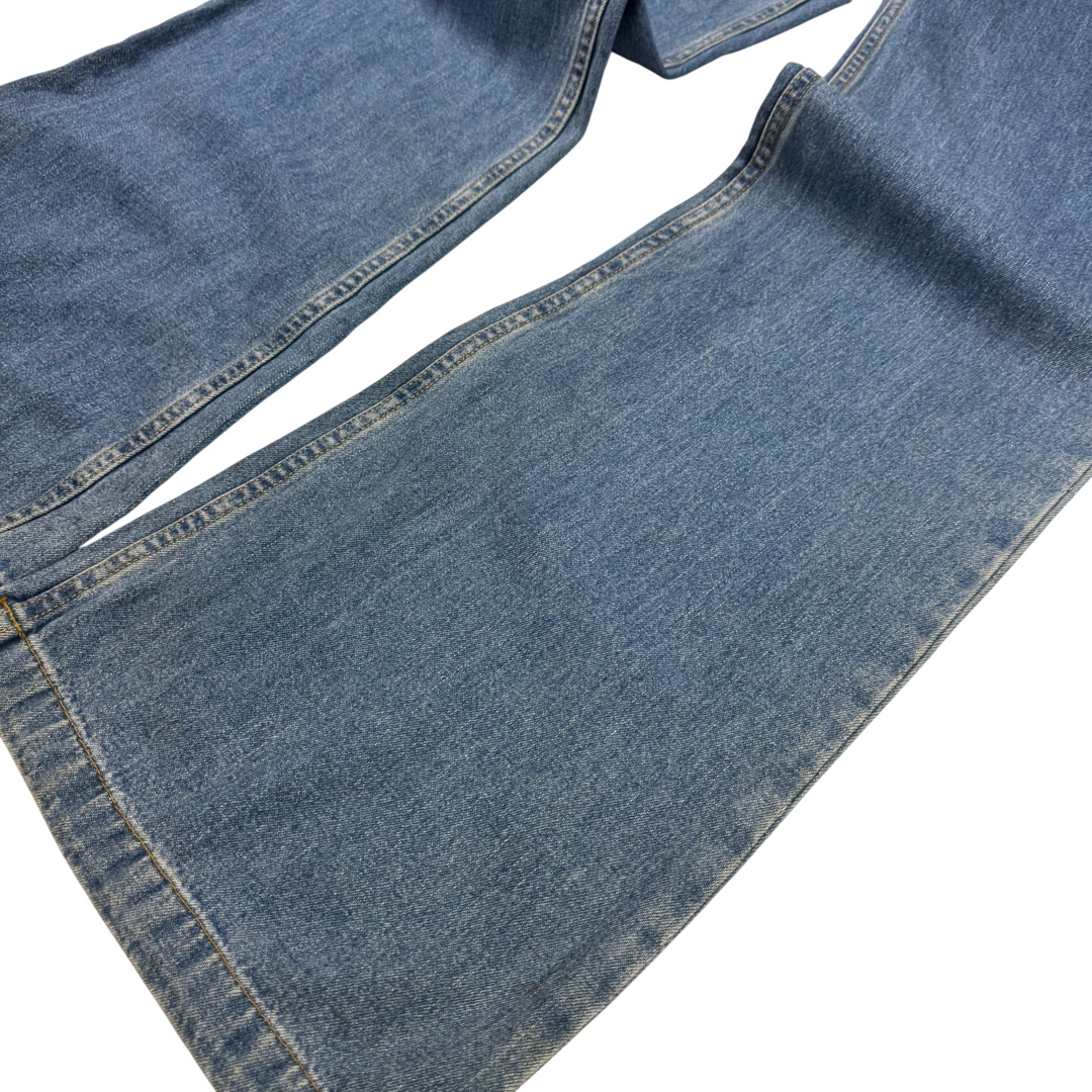 Vintage Tommy Jeans 90's Wide Leg Denim Jeans Blue