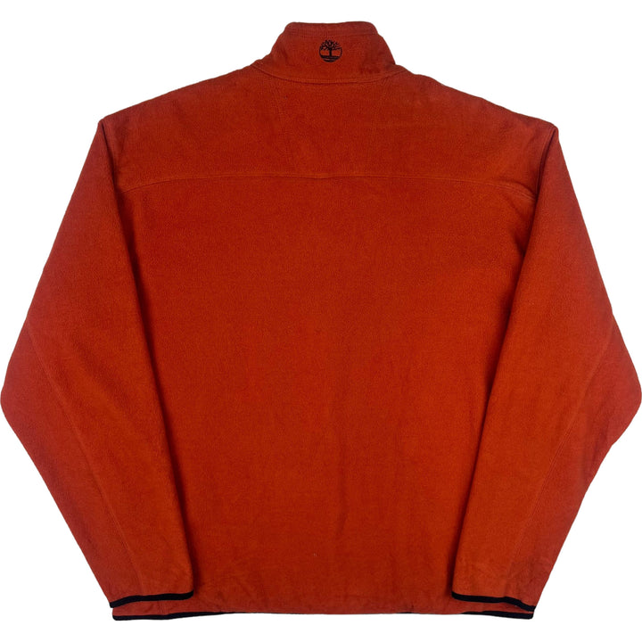 Timberland Quarter-Zip Fleece Orange