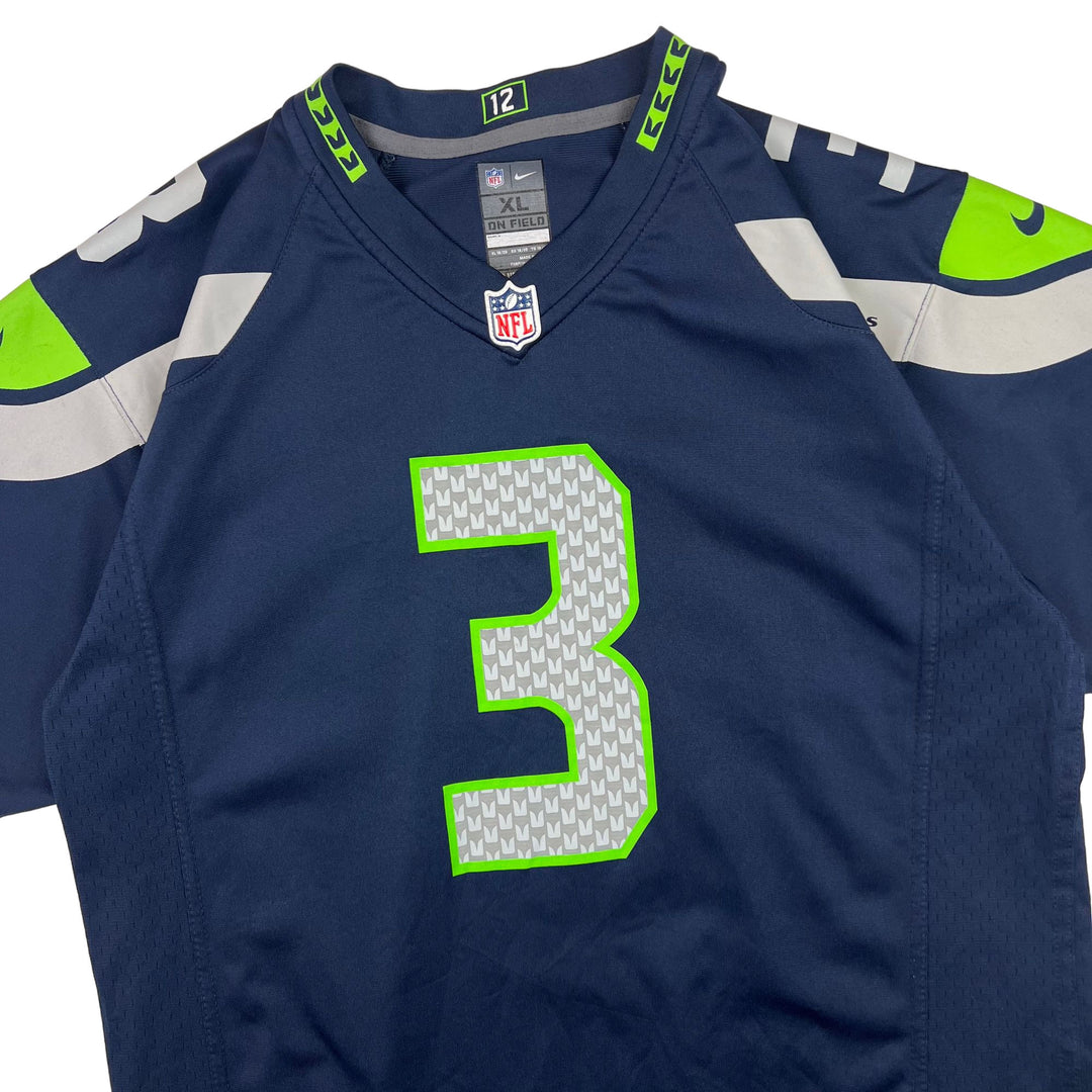 Nike NFL Seattle Seahawks 'Wilson 3' Jersey Navy
