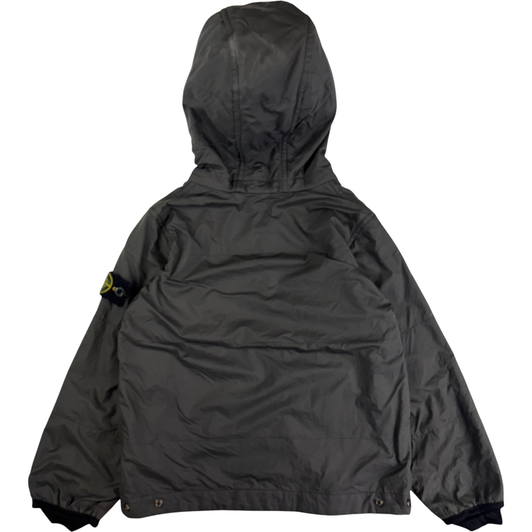 Stone Island Junior Hooded Jacket Grey