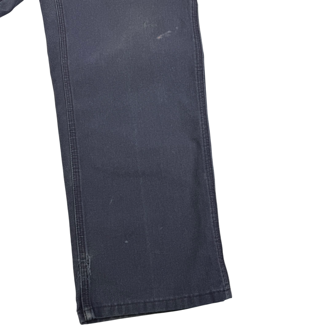 Carhartt Carpenter Workwear Dungaree Fit Trousers Navy Blue