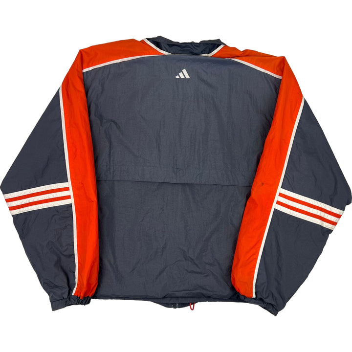 Adidas 90s Track Shell Jacket Grey Orange