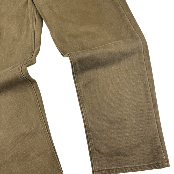 Carhartt Flannel Lined Jeans Brown