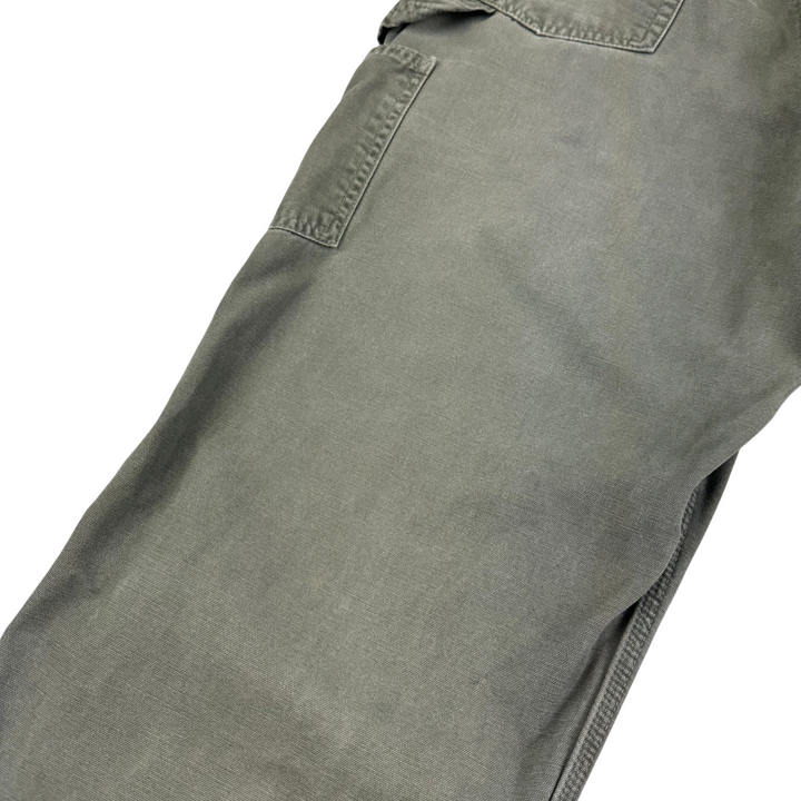 Carhartt Carpenter Loose Fit Workwear Trousers Green