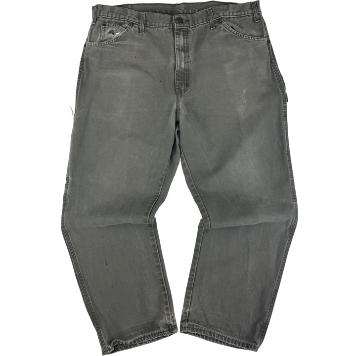 Dickies Workwear Carpenter Trousers Green