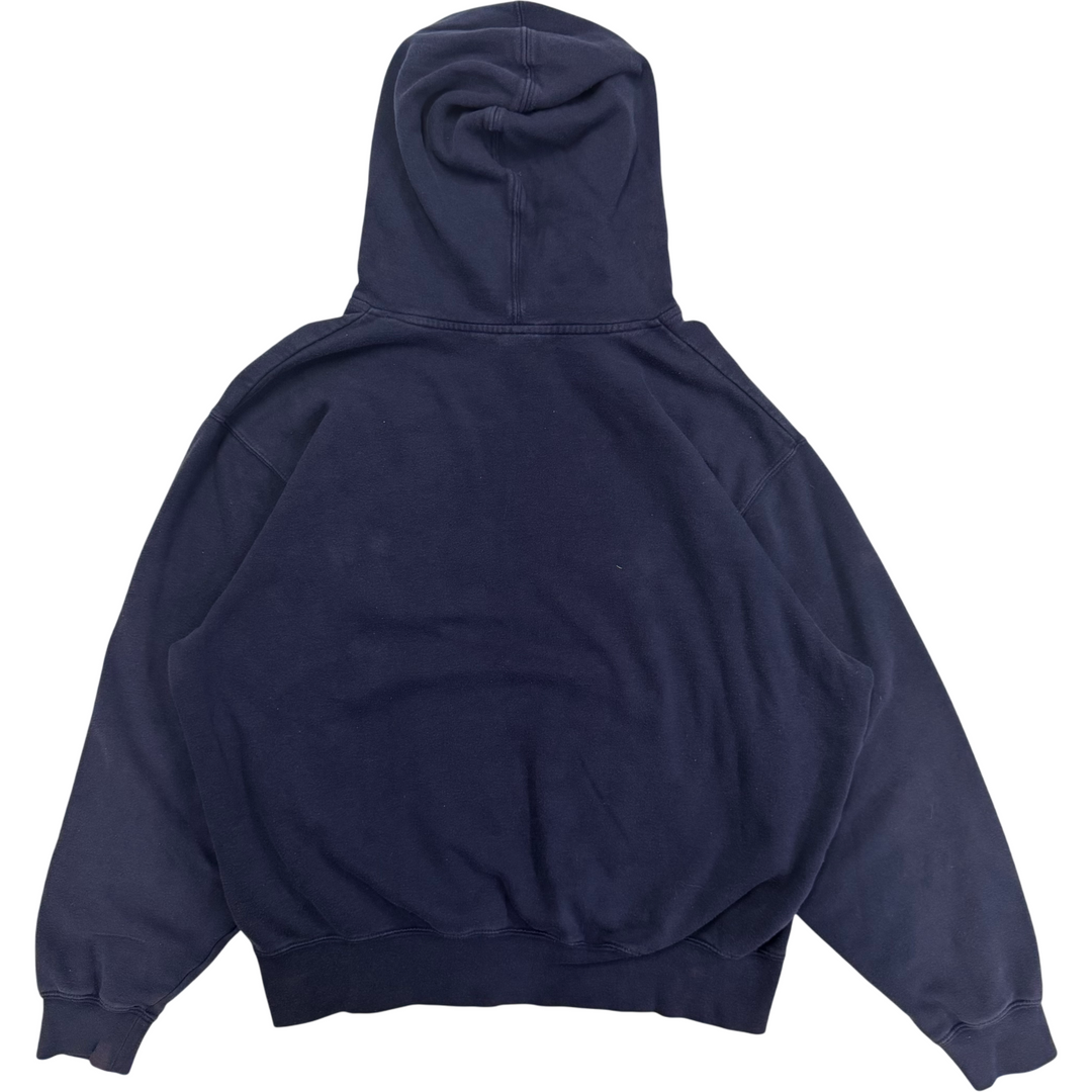 Nike 00s New York Yankees MLB Center Swoosh Pullover Hoodie Navy
