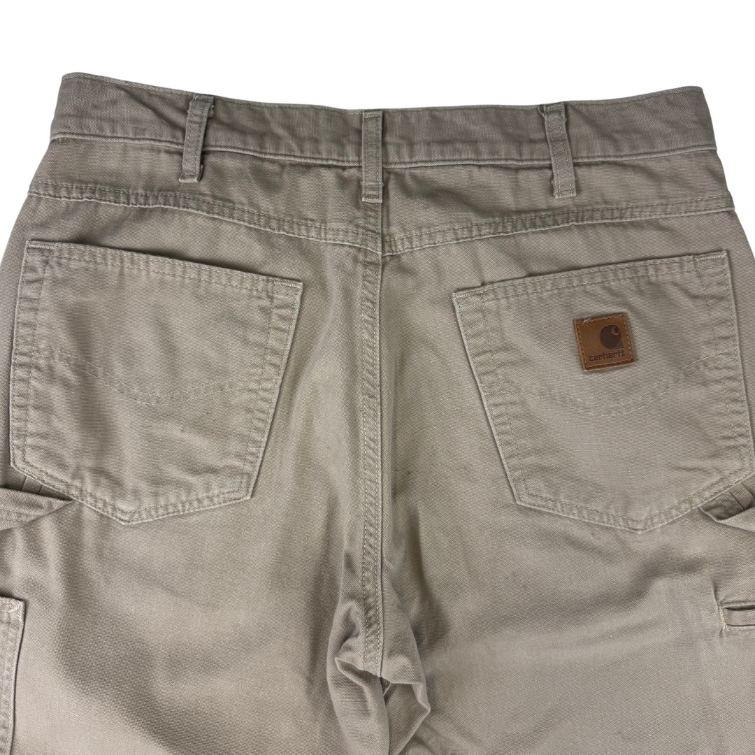 Carhartt Loose Fit Workwear Carpenter Trousers Beige