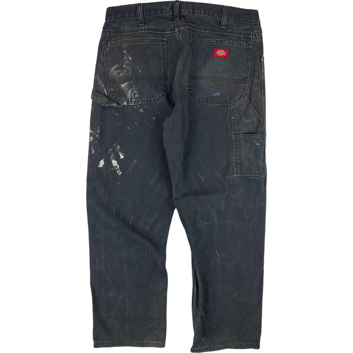 Dickies Carpenter Workwear Paint Splattered Trousers