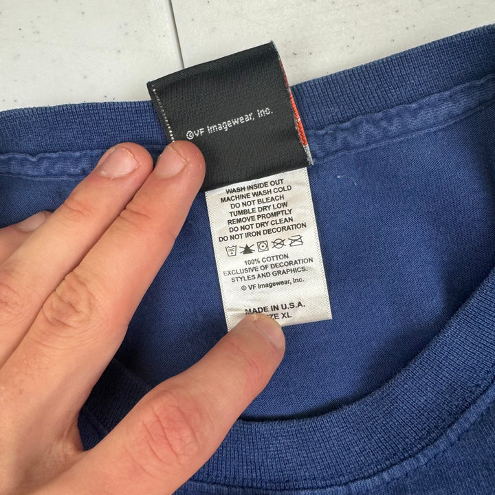 Harley-Davidson Reno Nevada 2007 Long Sleeve Graphic T-shirt Blue Grey