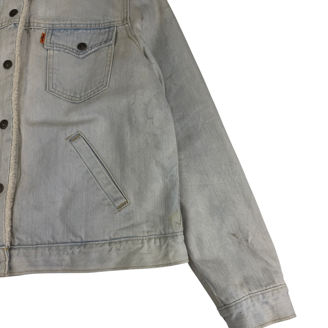 Levi's Sherpa Lined Denim Jacket Blue