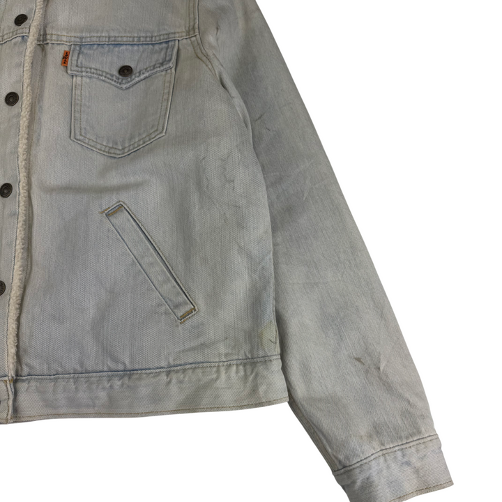 Levi's Sherpa Lined Denim Jacket Blue