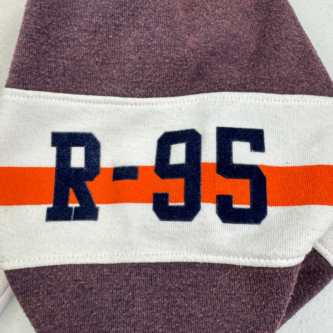 Reebok 90's South Compton Graphic Pullover Hoodie White Purple