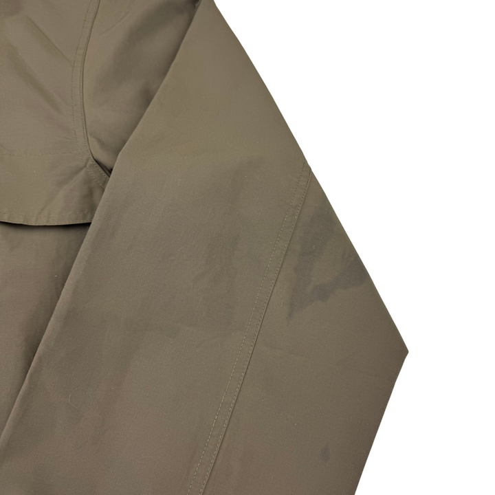 Carhartt Half-Zip Hooded Windbreaker Anorak Jacket Green