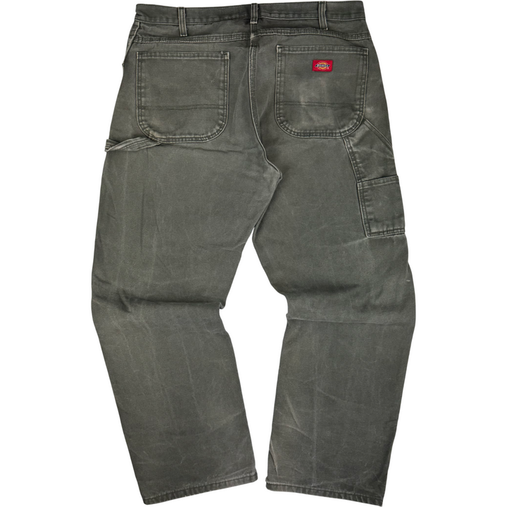 Dickies Carpenter Workwear Trousers Green