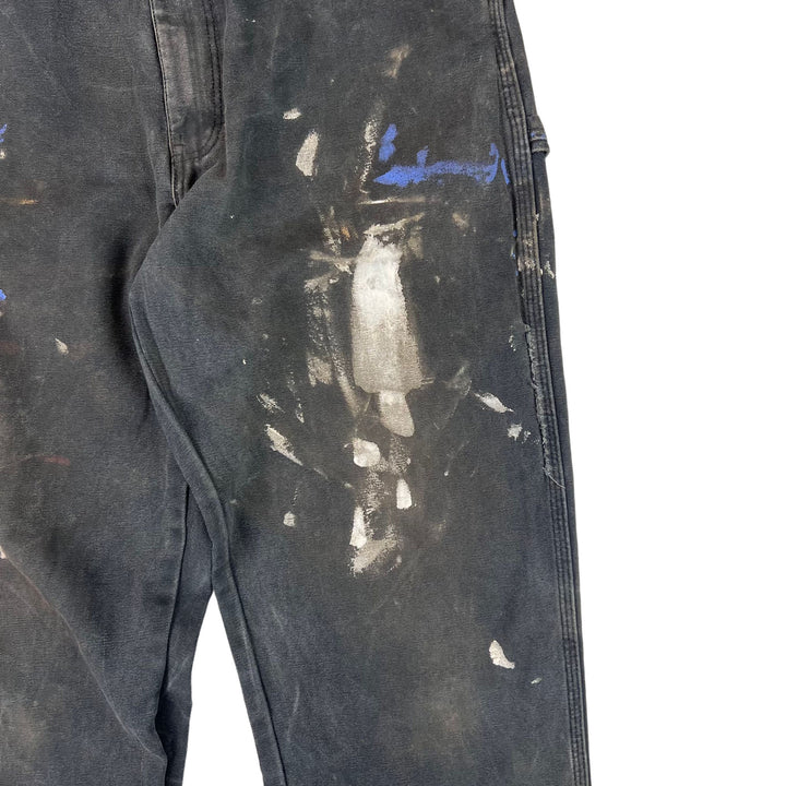 Dickies Carpenter Workwear Paint Splattered Trousers