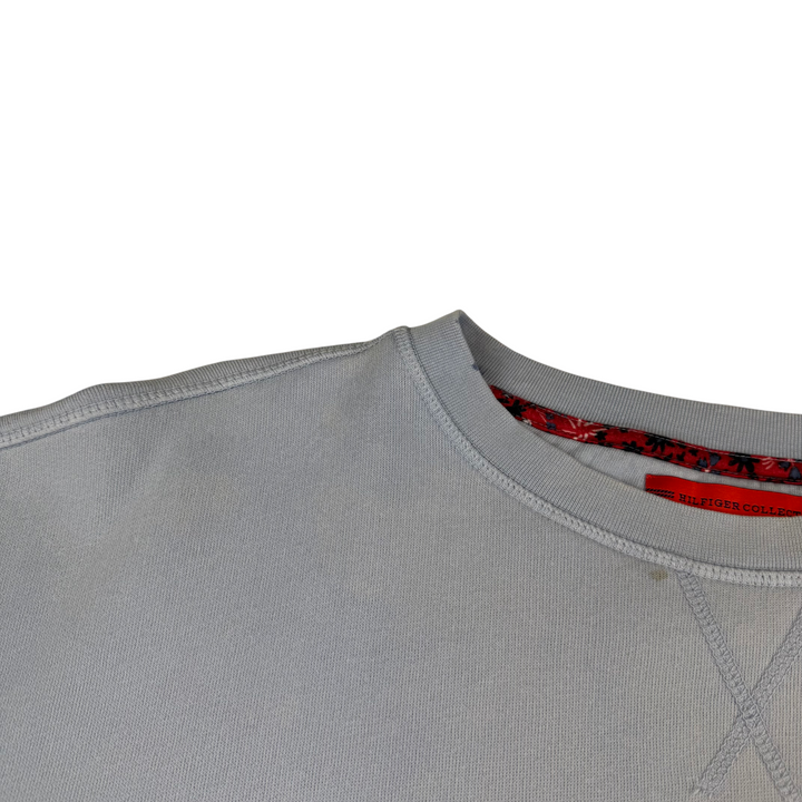 Tommy Hilfiger Freedom and Glory Embroidered Sweatshirt Blue