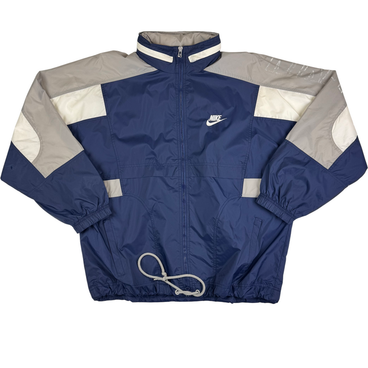 Vintage Nike 90's Premier Full-Zip Track Jacket Navy