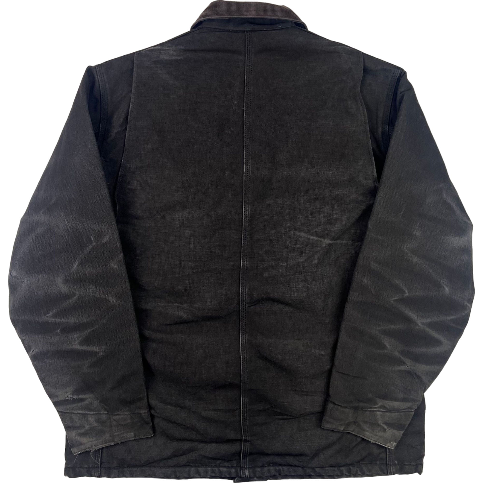 Carhartt Blanked Lined Chore Jacket Black | Bring It Back