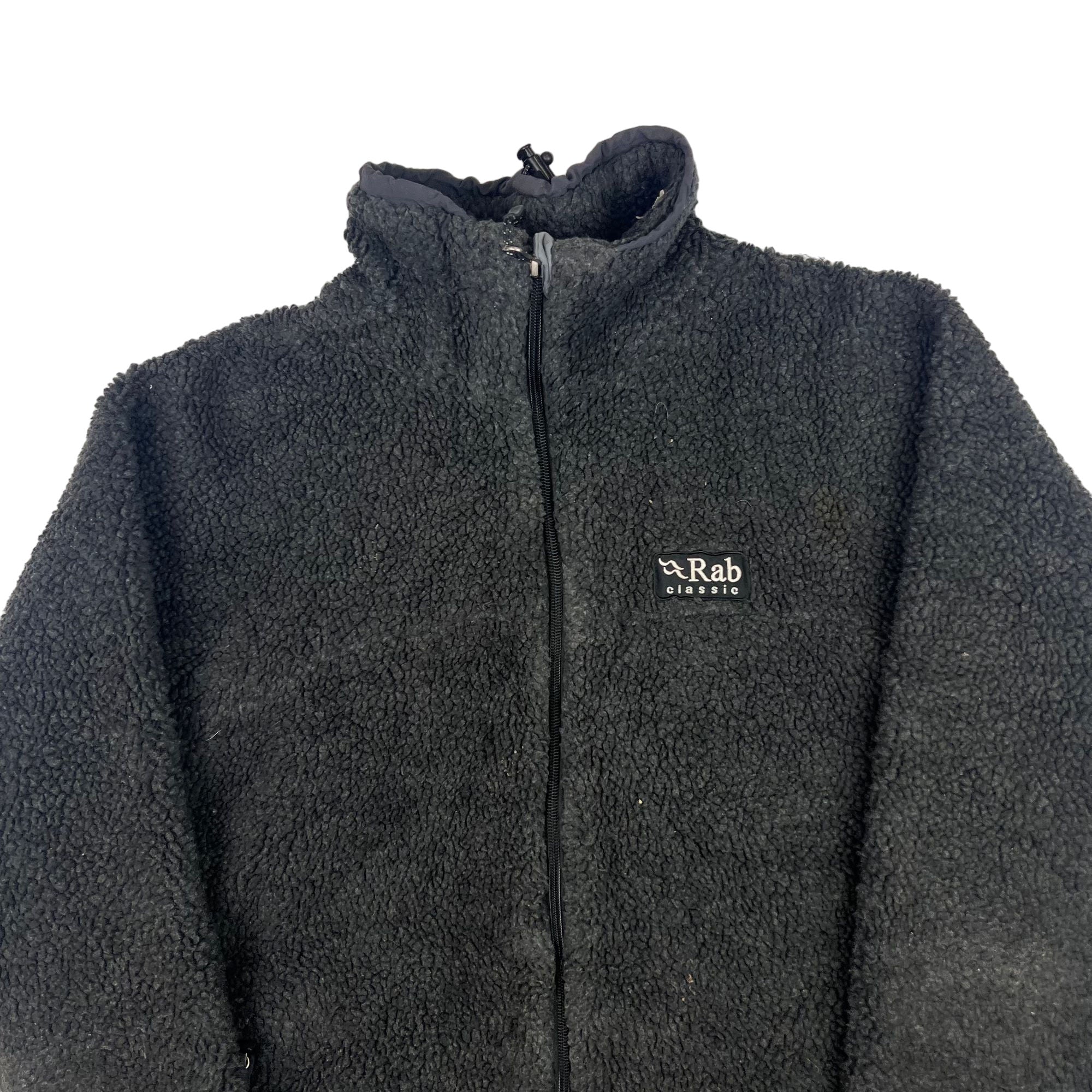 Rab Double Pile Jacket Black Bring It Back
