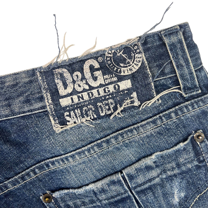 Vintage D&G Sailor Dept Jeans Blue