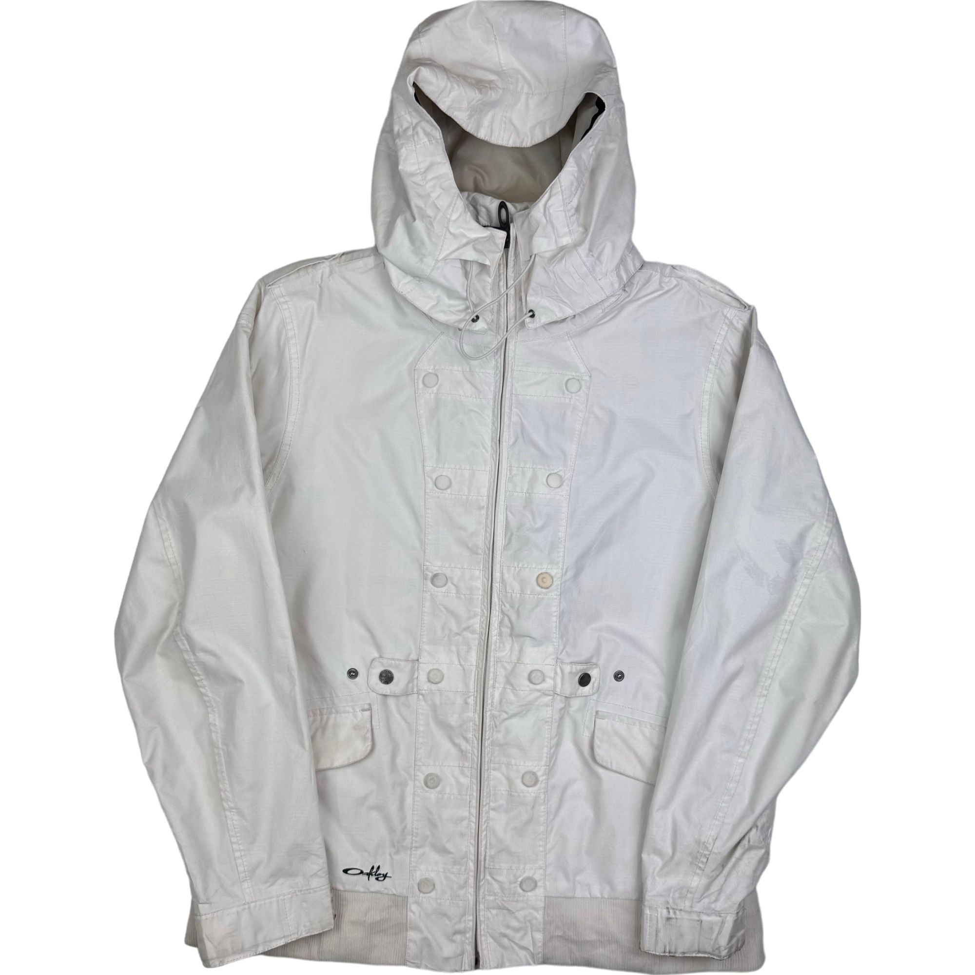 Oakley white ski jacket hotsell