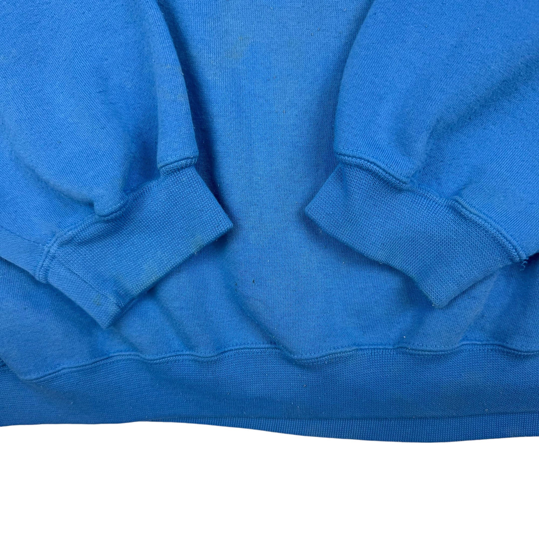 Naf Naf Embroidered Logo Sweatshirt Blue Medium