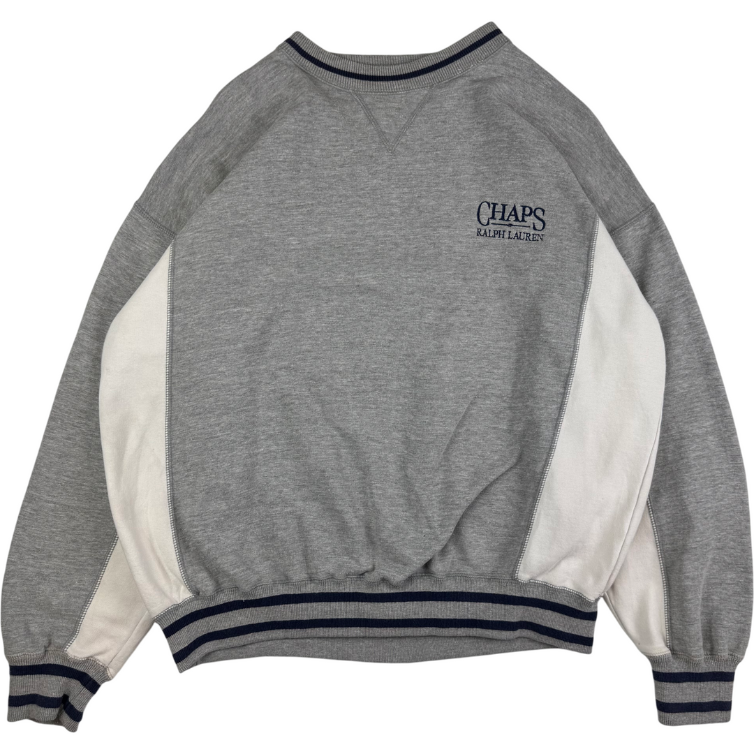 Chaps Ralph Lauren 90s Crewneck Sweatshirt Grey
