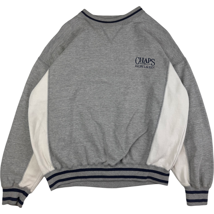 Chaps Ralph Lauren 90s Crewneck Sweatshirt Grey